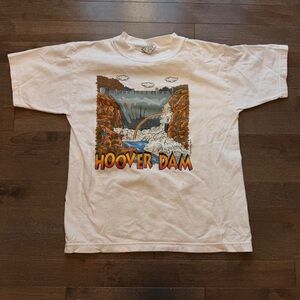 White Hoover Dam Kids T-Shirt